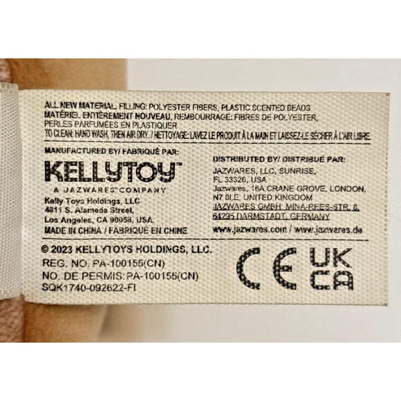 Disney Squishmallows Mystery Squad Scented 5" Stitch Caramel Coffee Cup Plush - Picture 9 of 10